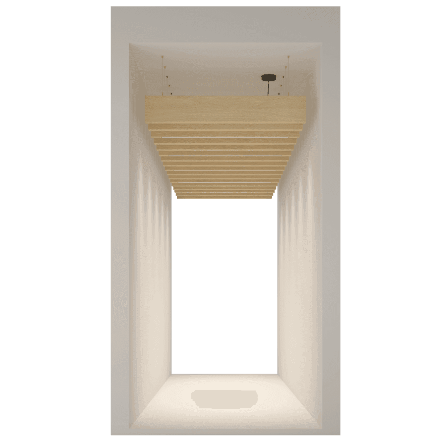 Volumetric Ceiling Baffle Balken